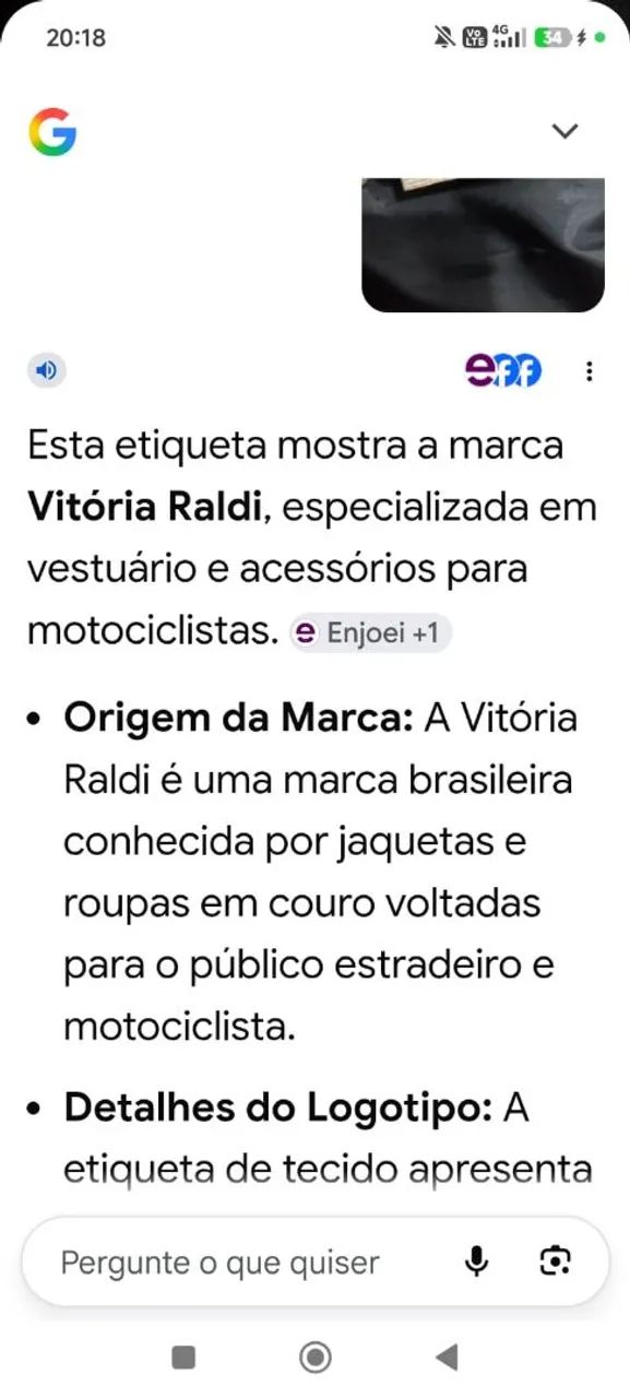Jaqueta couro original unissex  - Foto 2