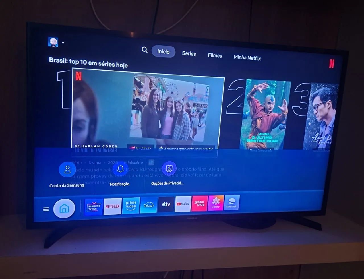 Vendo SmartTv Samsung 40 polegadas - Foto 4