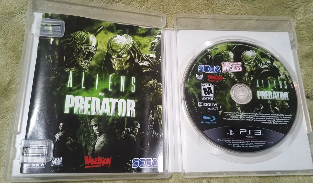 Jogo - Aliens vs Predator -Ps3 - Foto 2
