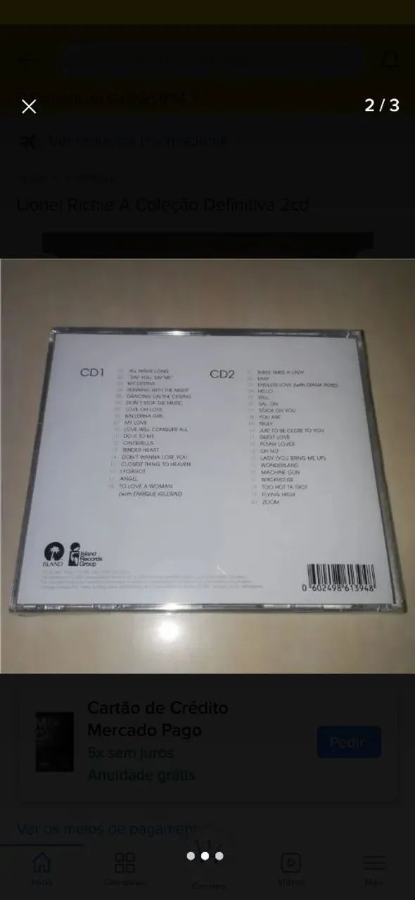 Cd Lionel Ritche & The Commodores - Definitive Collection  - Foto 4