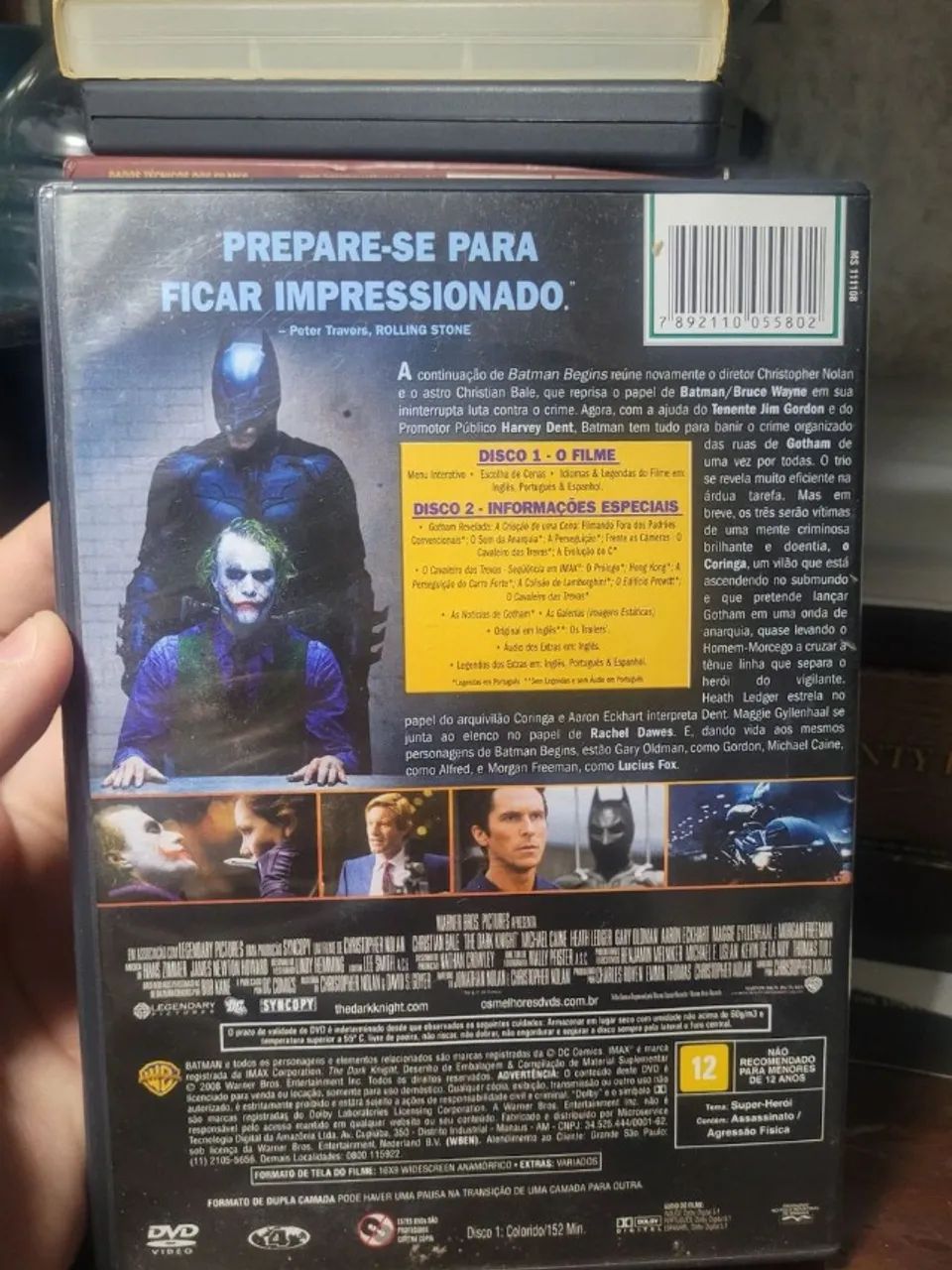 dvd batman o cavaleiro das trevas - Foto 3