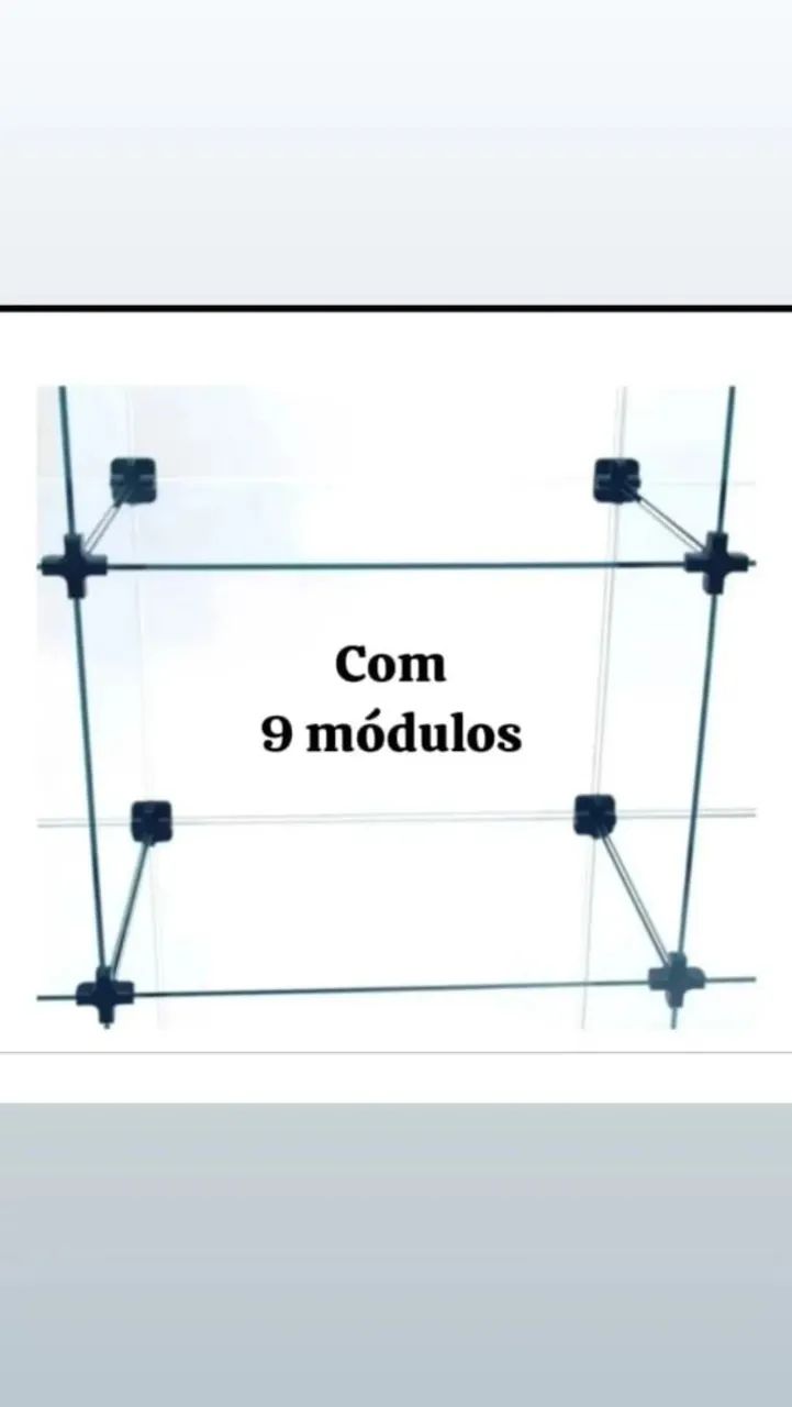 Balcão de vidro de atendimento  - Foto 3