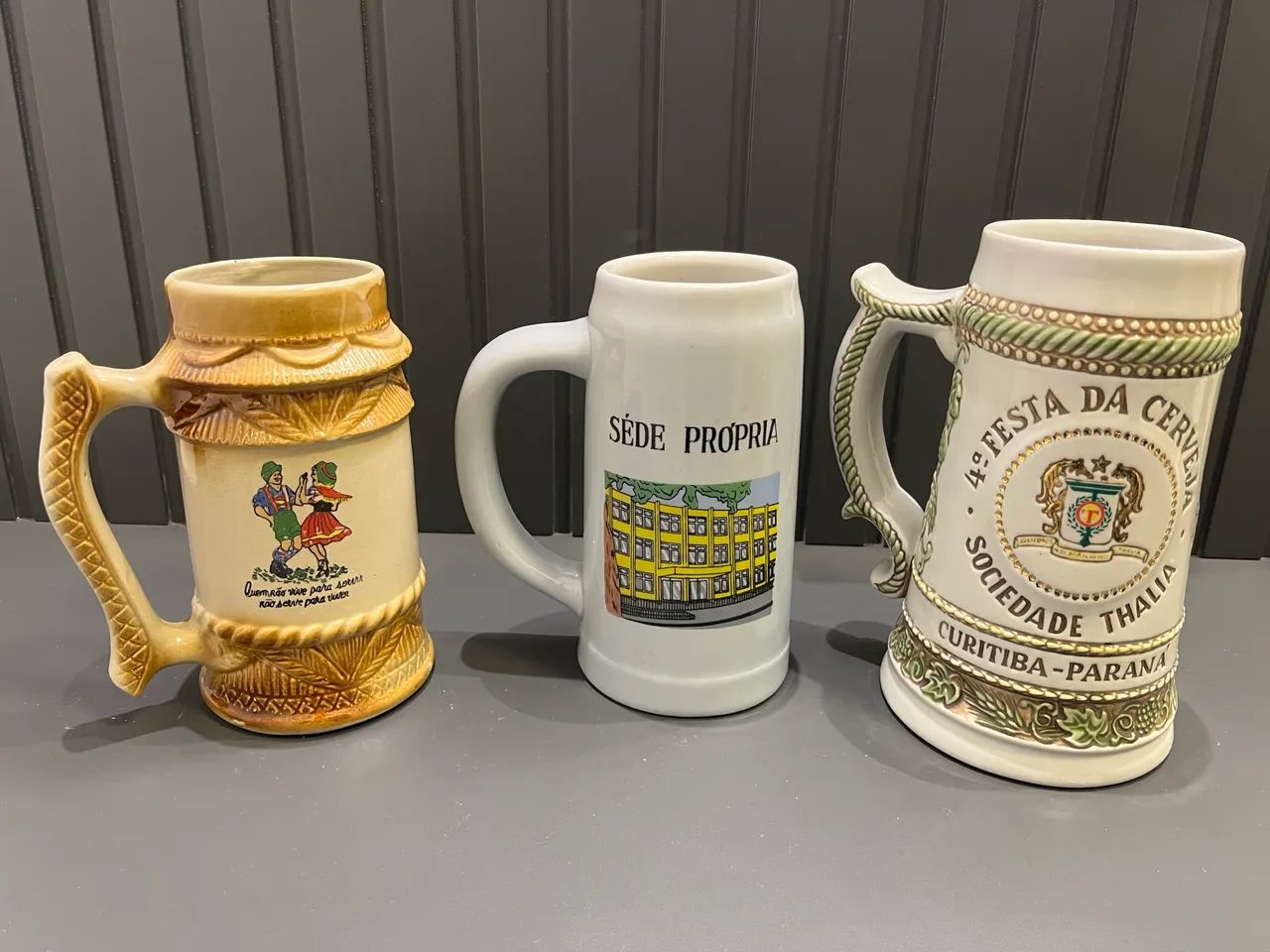 Coleção de canecos de chopp anos 60,  70 e 80 - Foto 2
