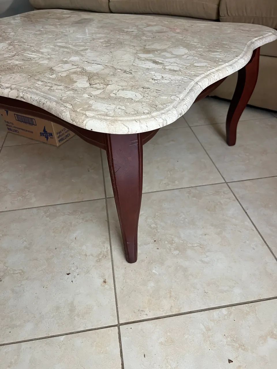 Mesa de centro em pedra travertino  - Foto 2