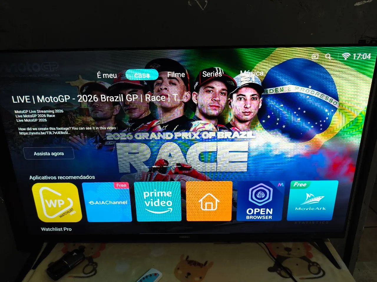 Tv semi nova 