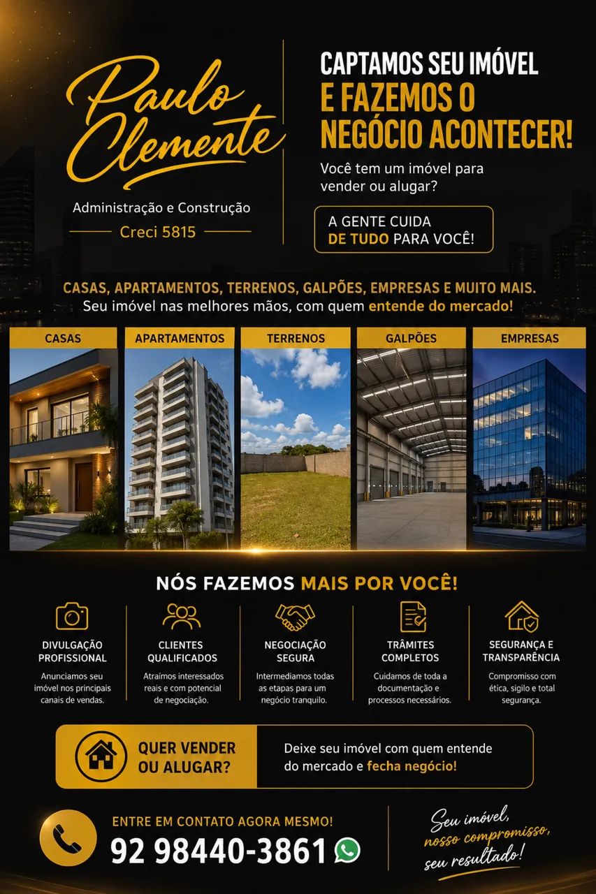 Captação de Imóveis! Conte com a gente ! 
