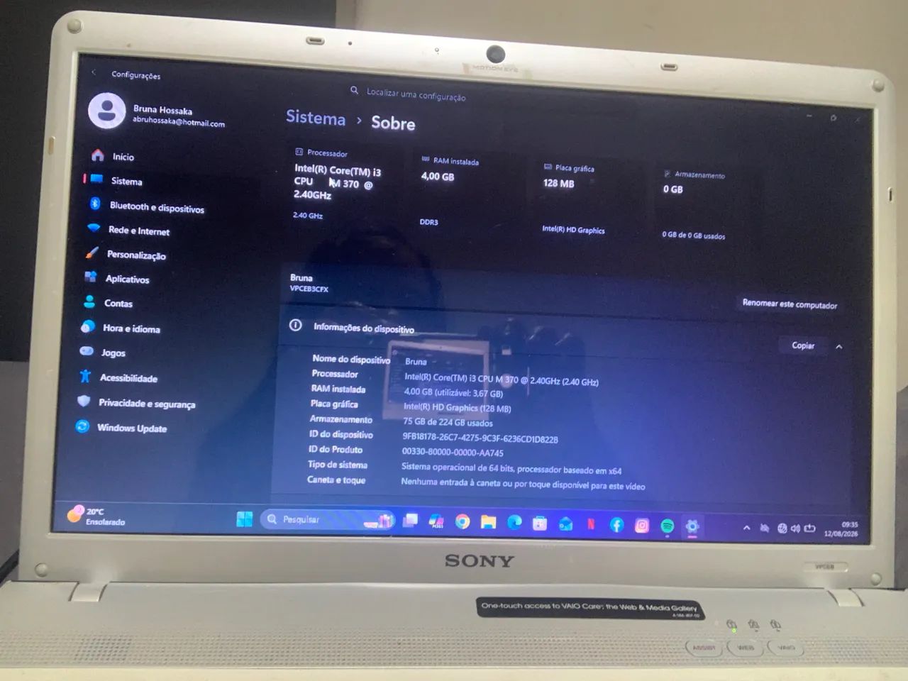 Sony vaio  - Foto 3