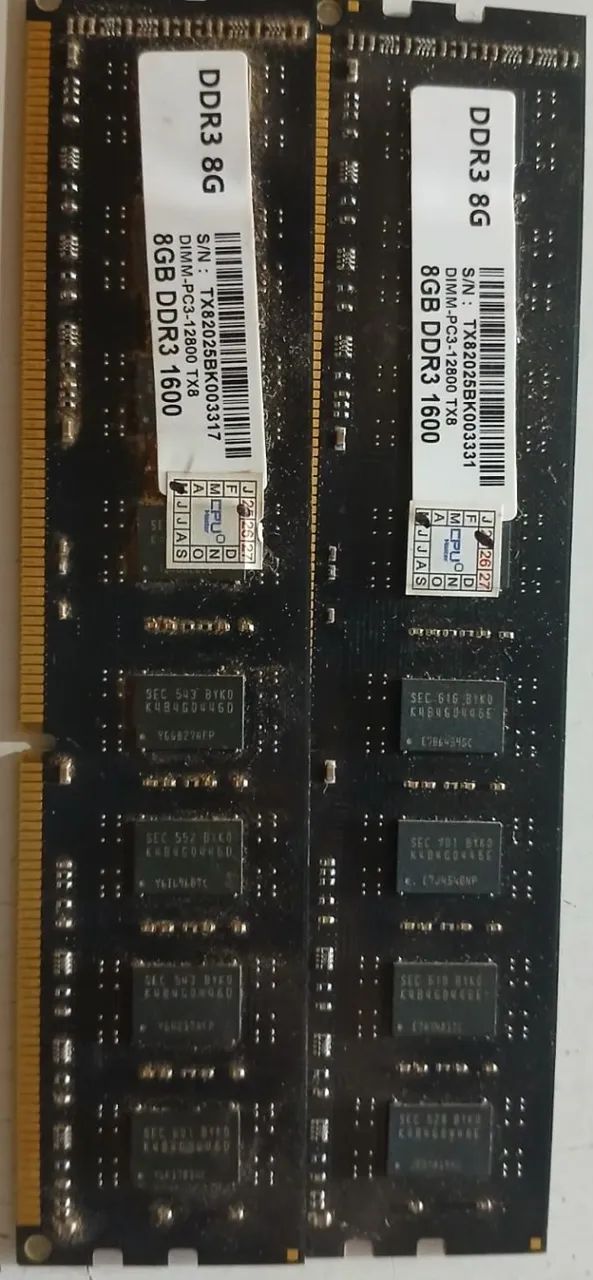 Memória RAM DDR3 2x8GB - Foto 2