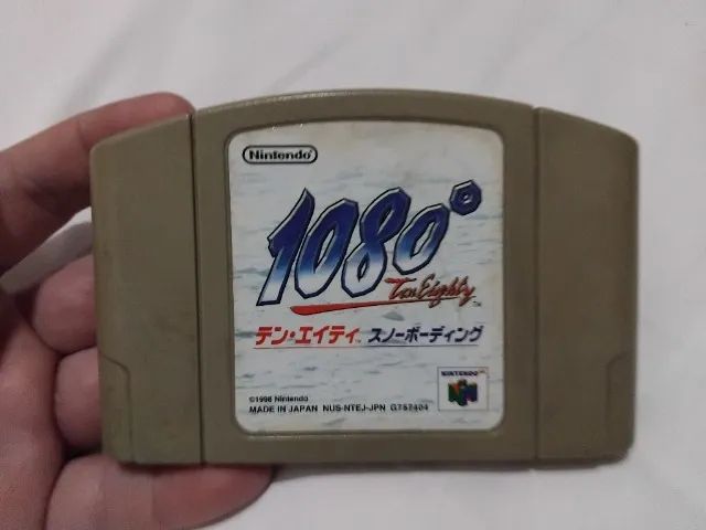 1080° snowboard japonês nintendo 64 N64 - Peças e Acessórios de