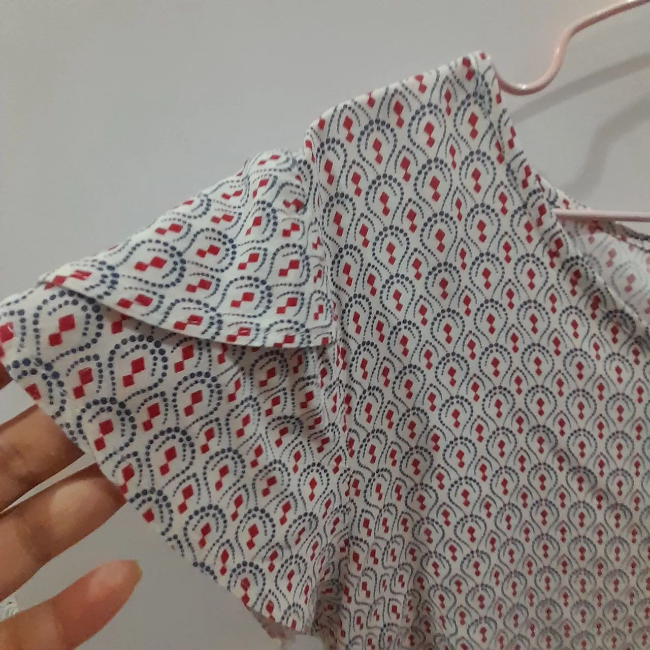 Blusa estampada tam 40