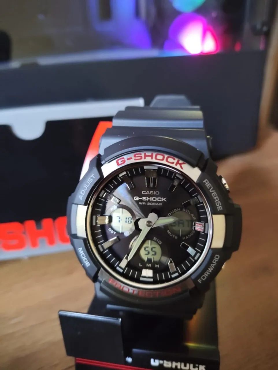 Relógio Casio G-Shock GAS100-1A - Foto 4
