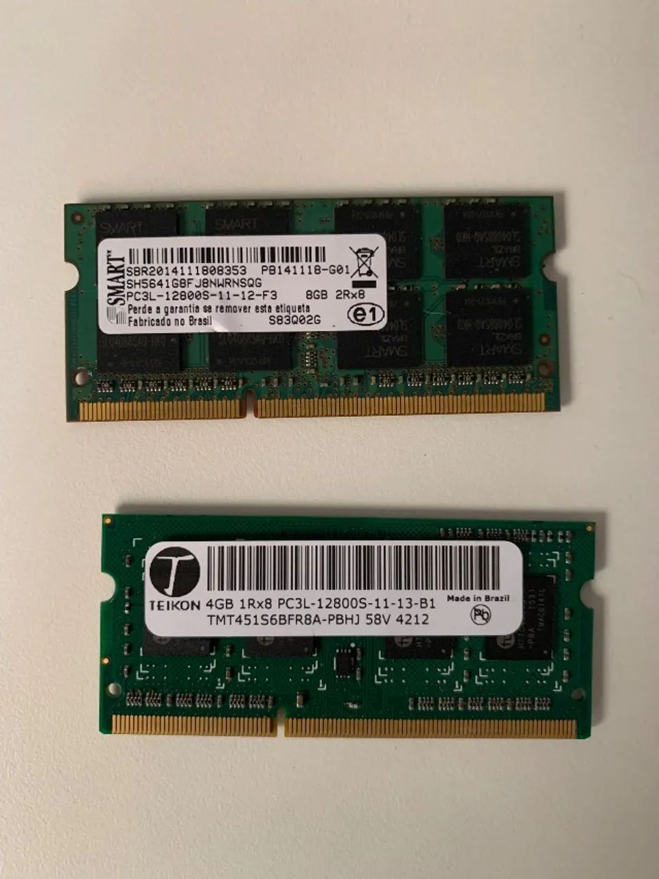 Memória RAM DDR3 Notebook 