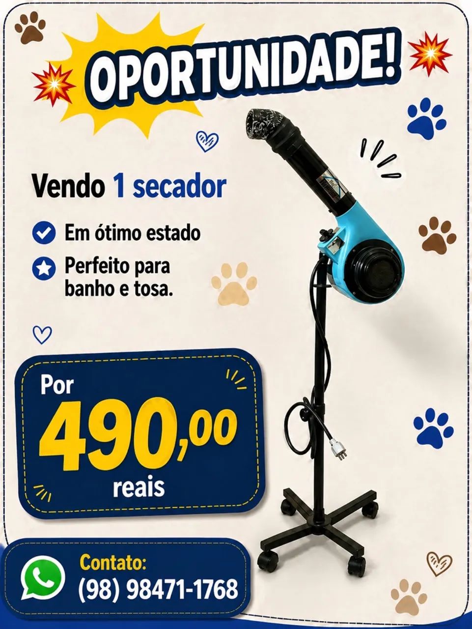 Secador Pet