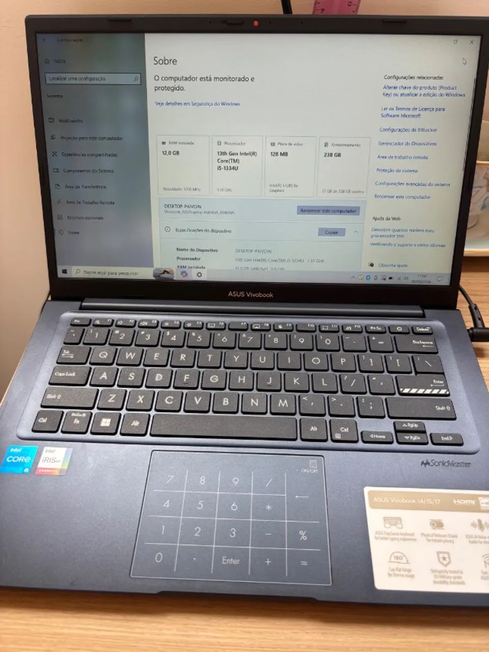 Vendo Notebook  - Foto 2