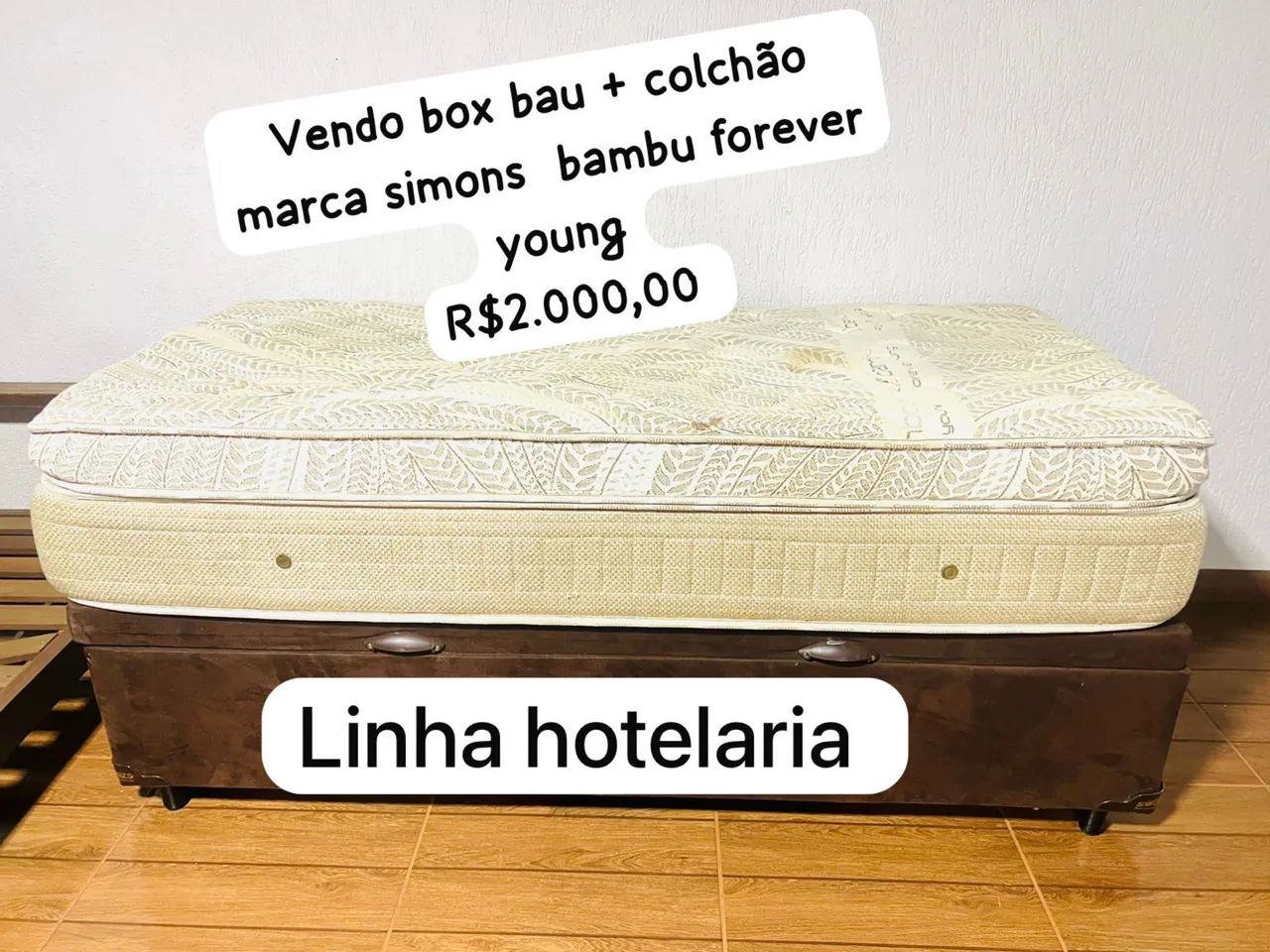 Cama Box Solteiro Simons 