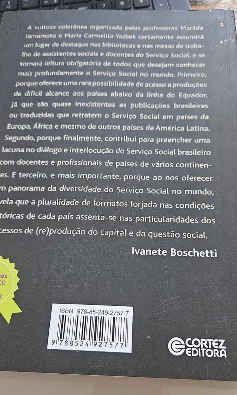 livro serviço social