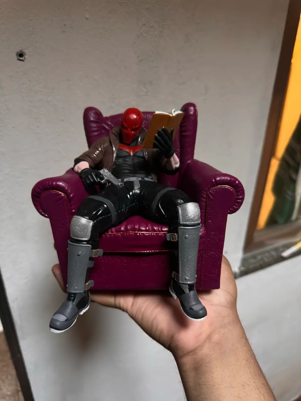 Figure capuz vermelho 15cm / feita em impressão 3D de resina
