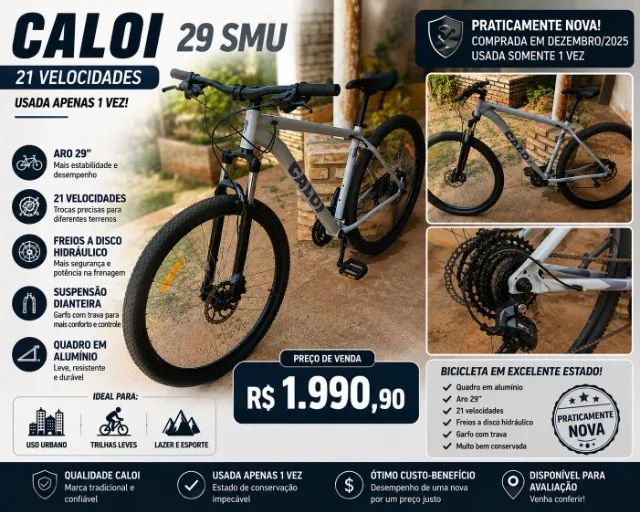 Bicicleta Caloi