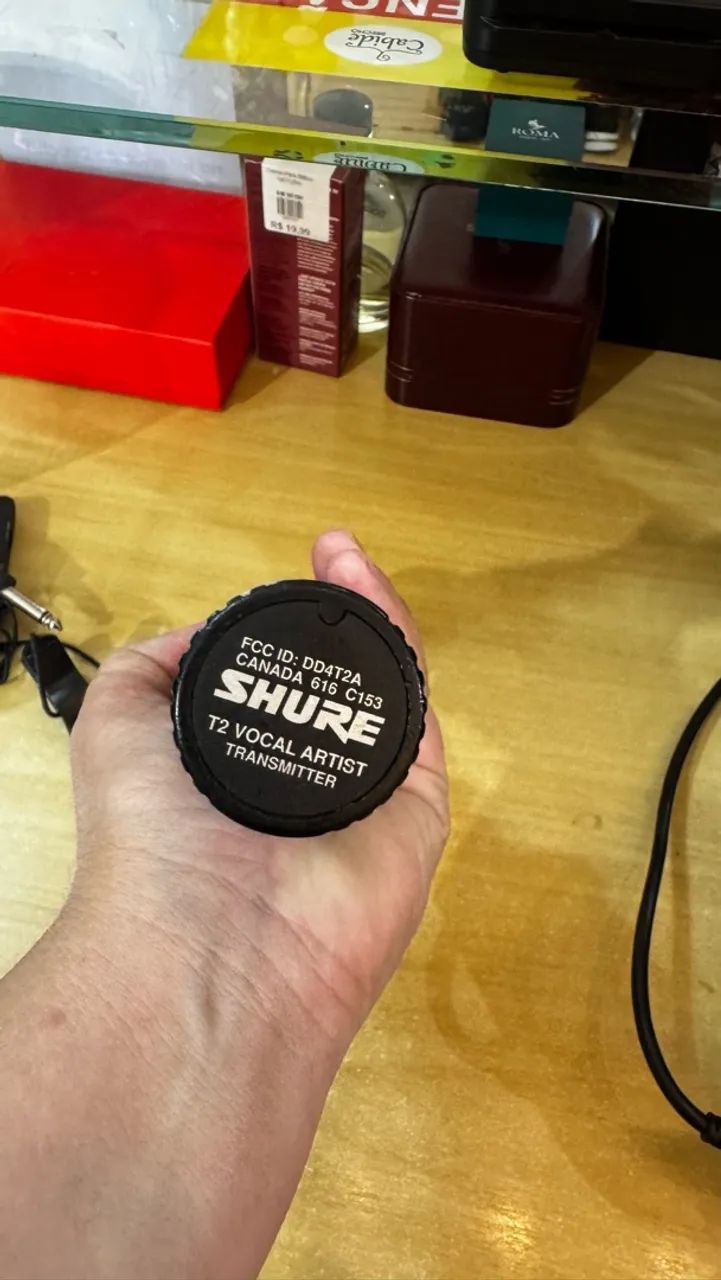 microfone sem fio da Shure, compatível com a linha SM58 - Foto 2