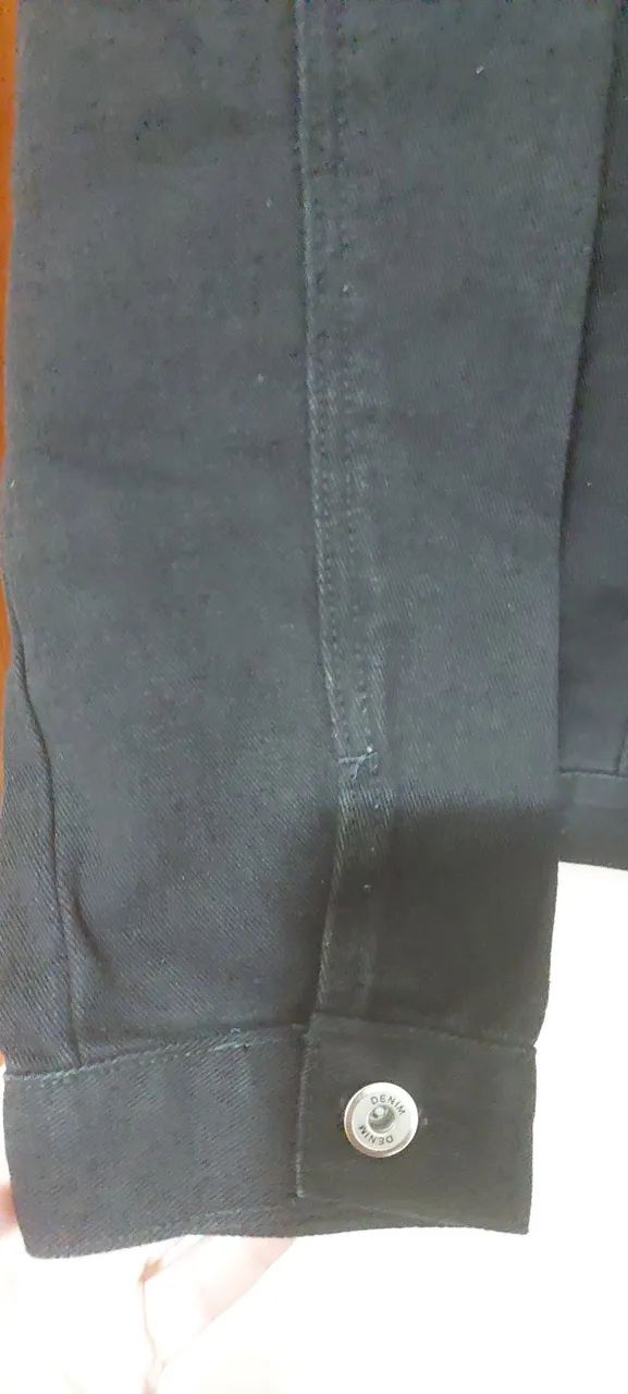 Jaqueta Jeans Oversized SHEIN - Nova - Foto 4