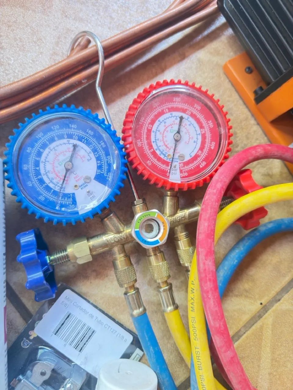 Bomba de vaco suryta 5CFM nunca Usadas + manifold + oleo - Foto 2