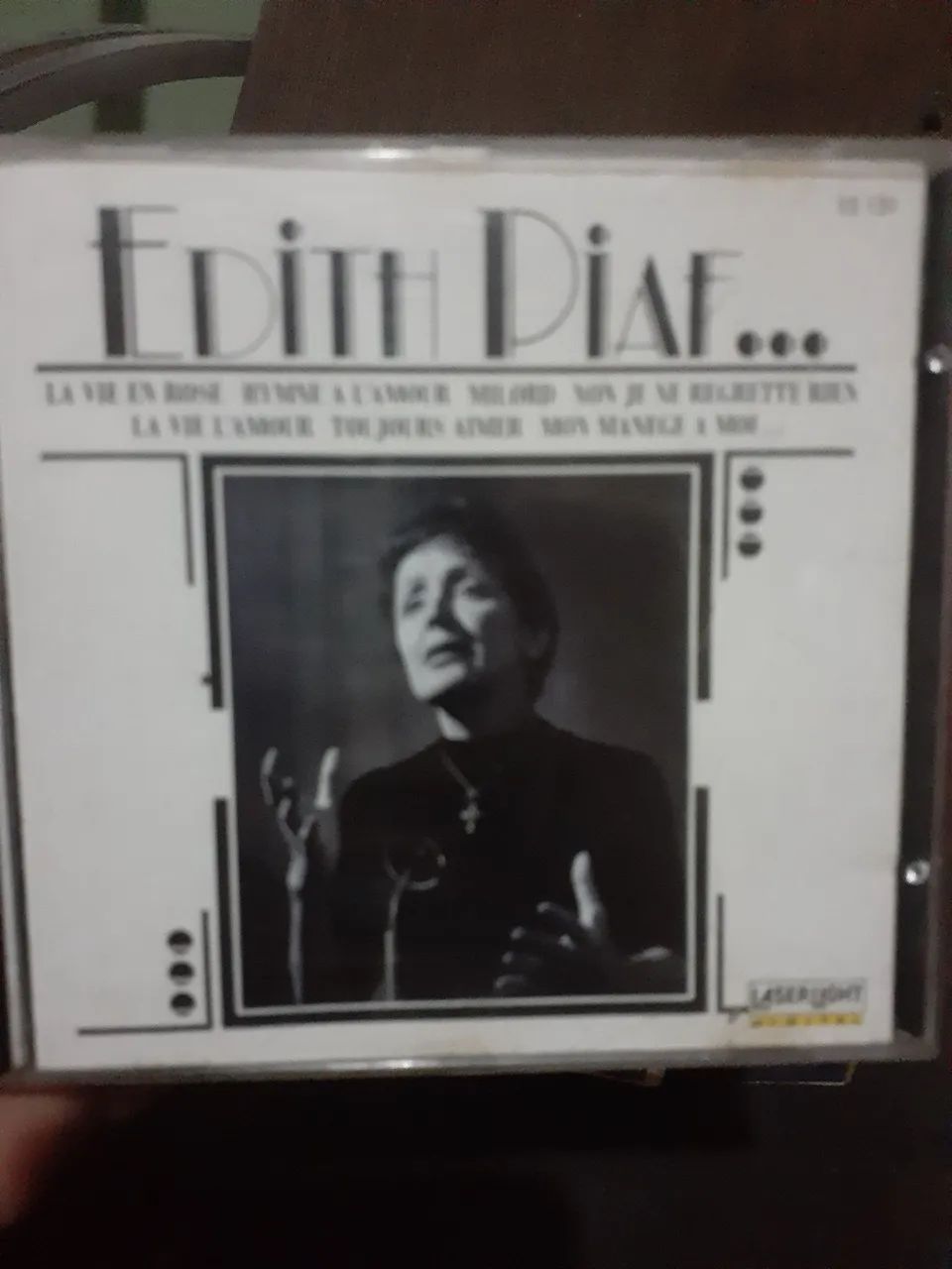 Cd Edith Piaf  / LassieLight / 1989 /  Importado  /  Made in Germany 
