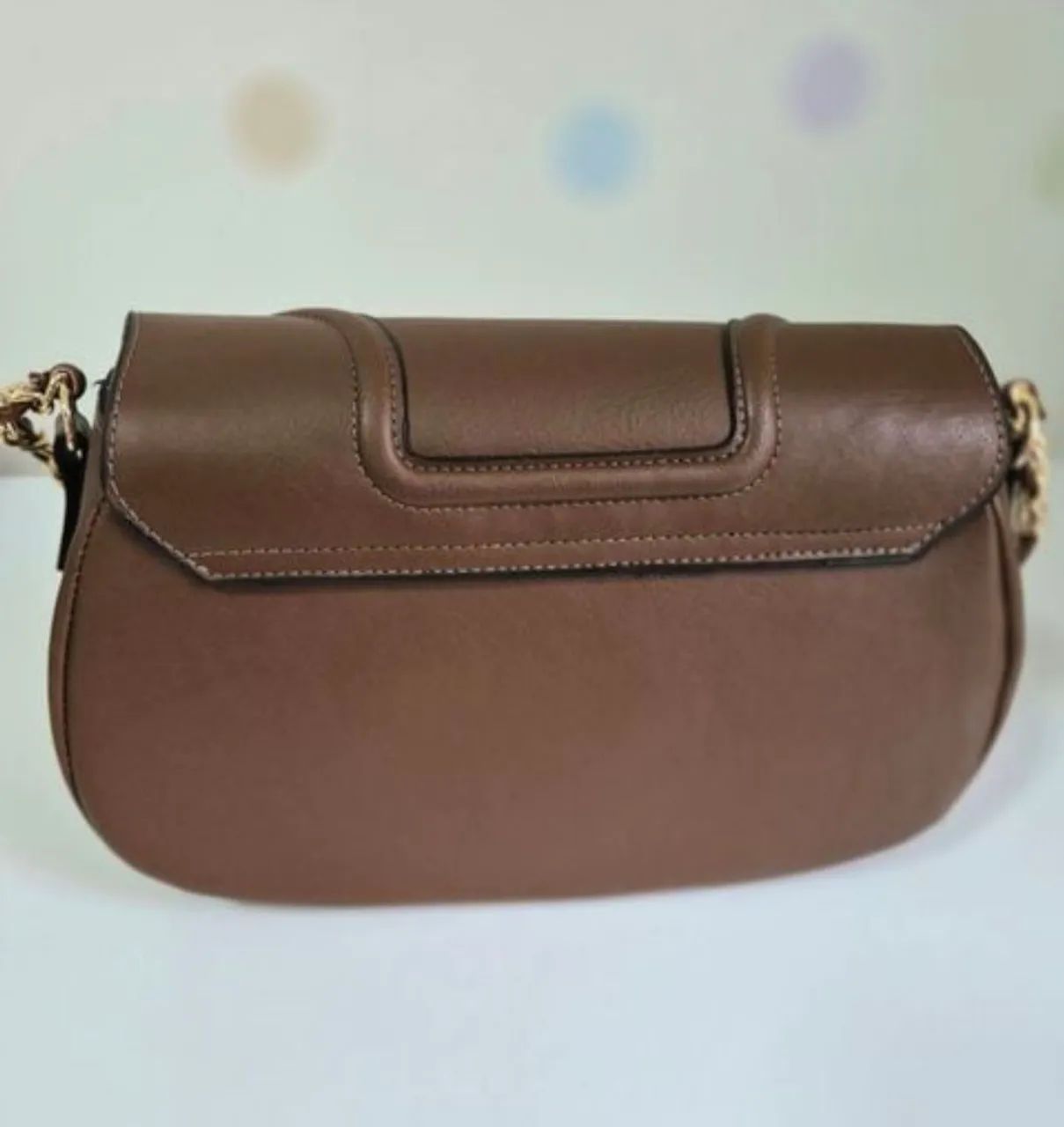 Bolsa Tiracolo Vizzano Caramelo / Marrom - Semi-nova  - Foto 2