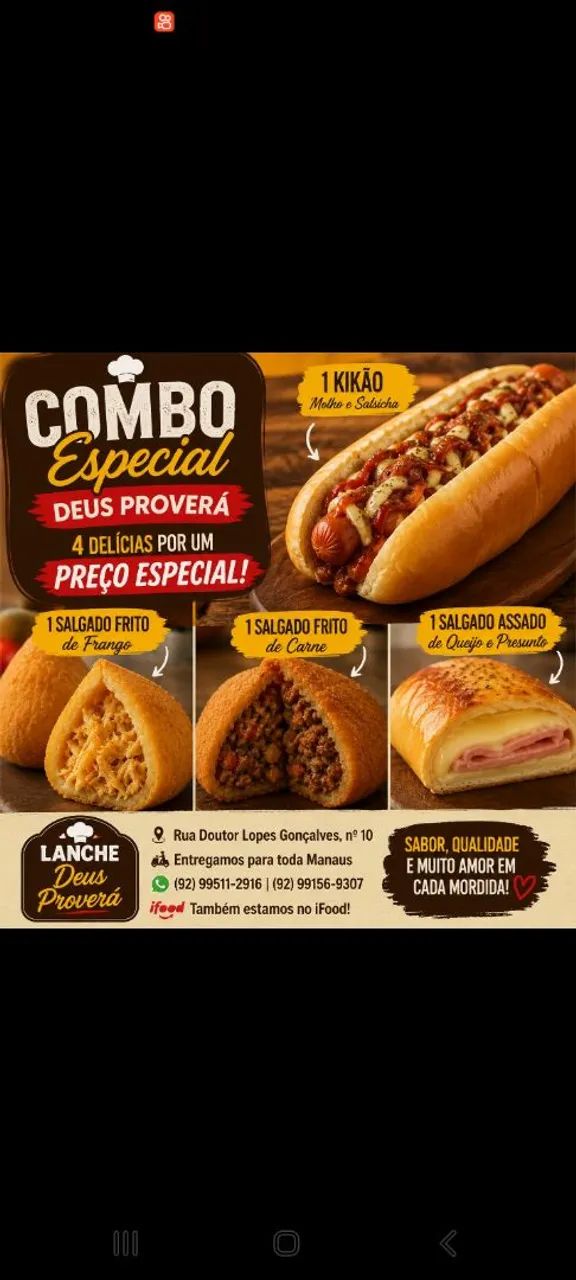 Lanche Deus proverá  - Foto 5