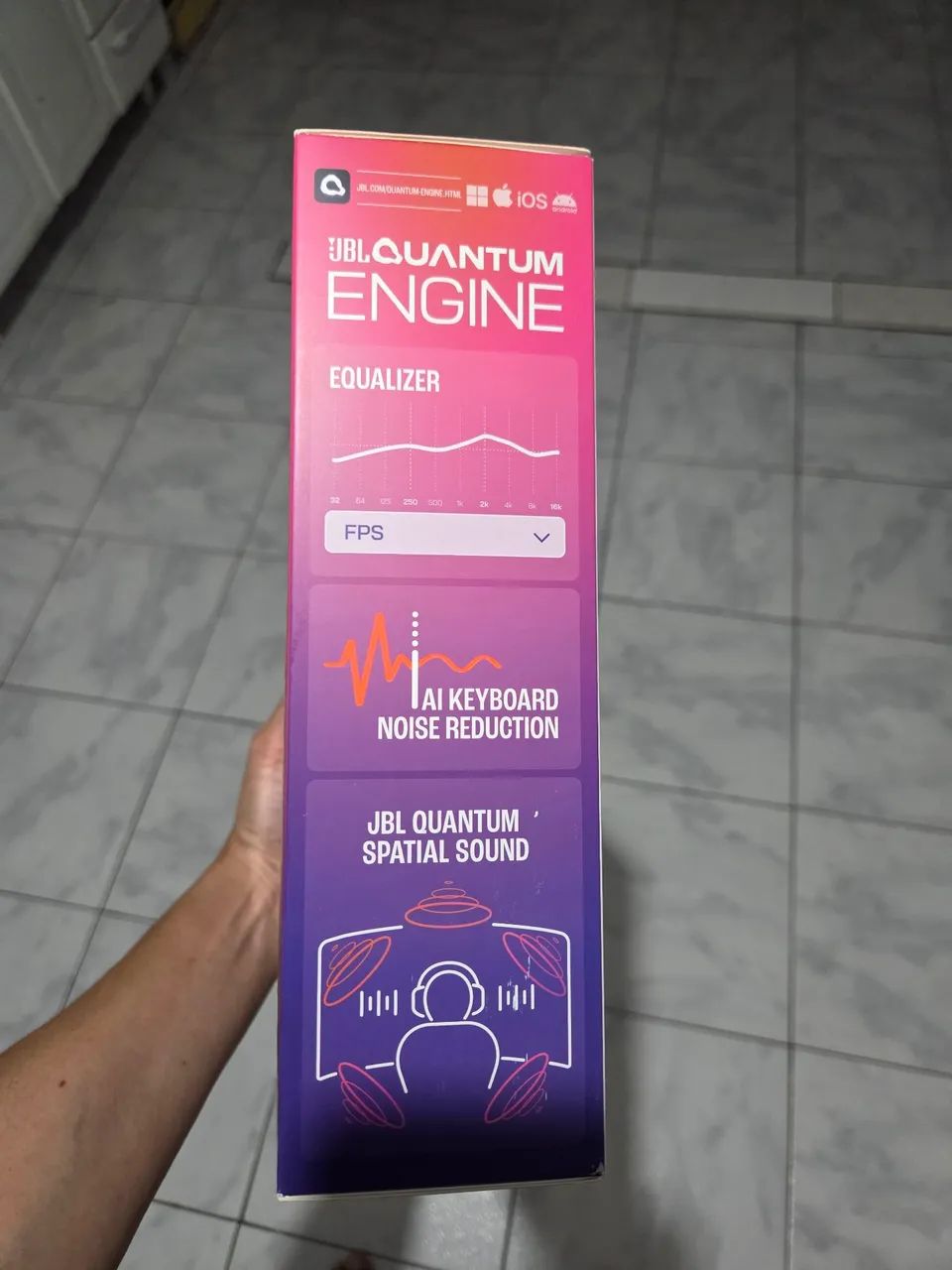 Fone jbl quantum 650 - Foto 3