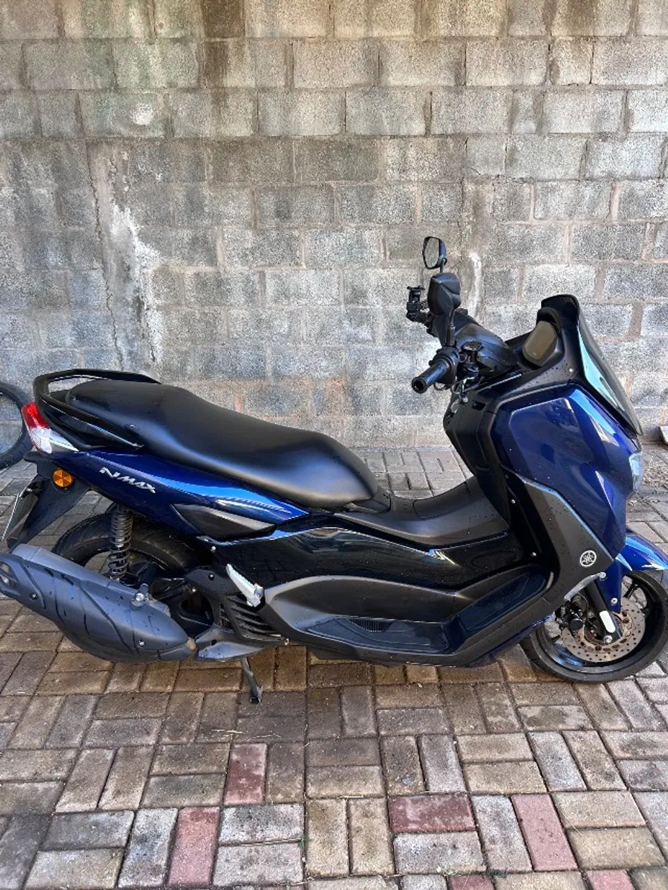 NMAX 2021 azul com km baixa - Foto 2
