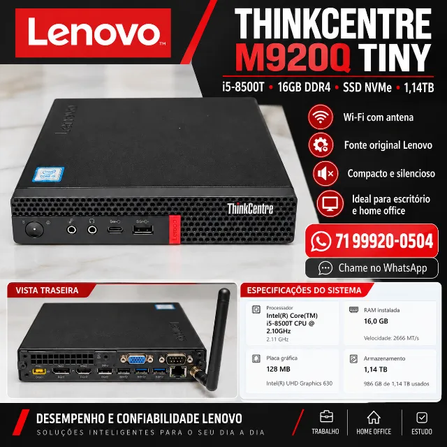 Lenovo ThinkCentre M920q 本体2台 ジャンク lenovo m920q