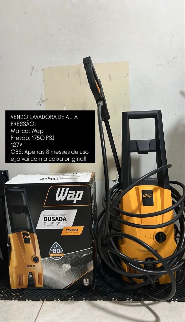 Lavadora de alta pressão ousada wap
