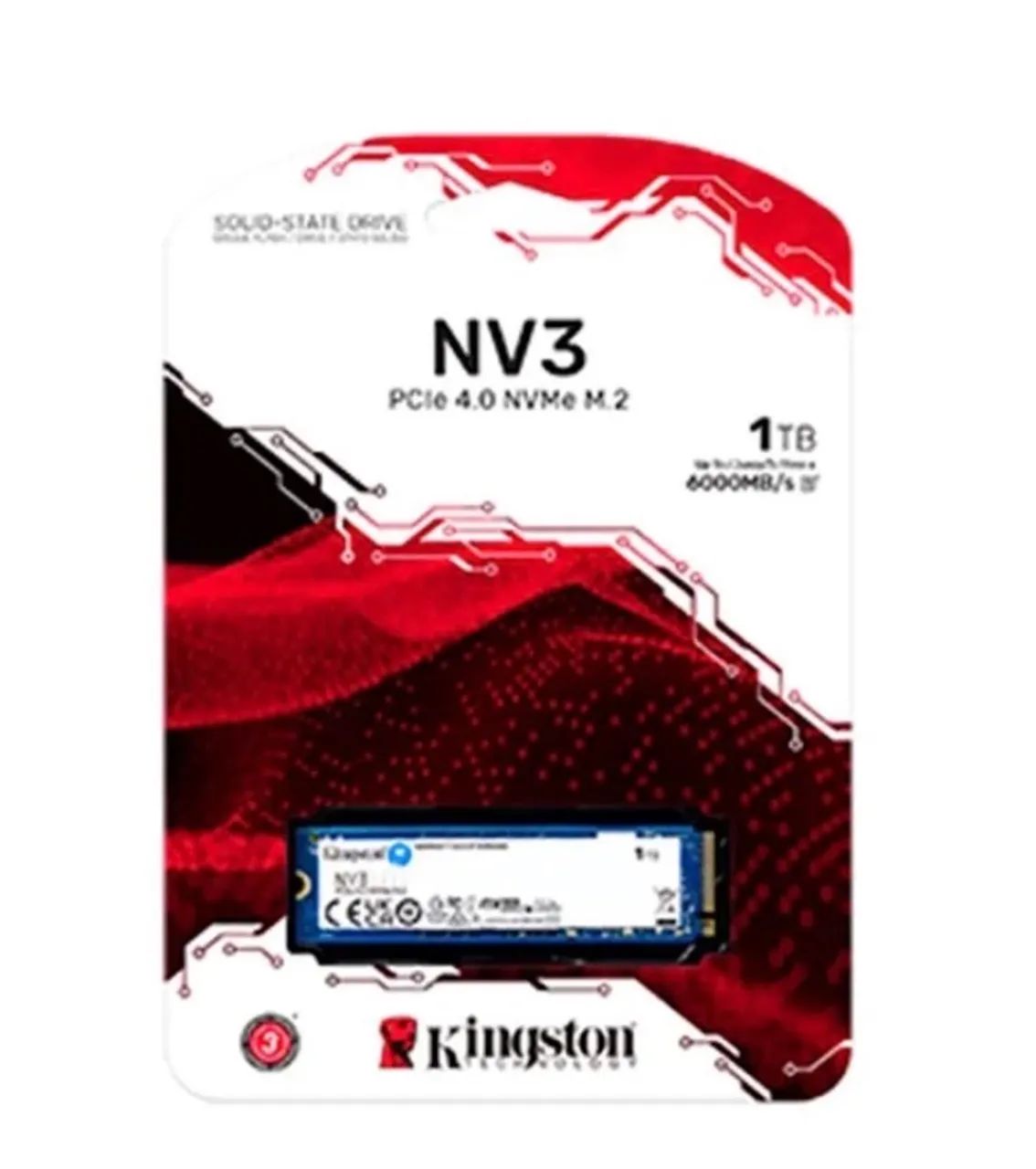 SSD Kingston 1TB M.2 2280 NV3 PCIe 4.0 NVMe  - Foto 2