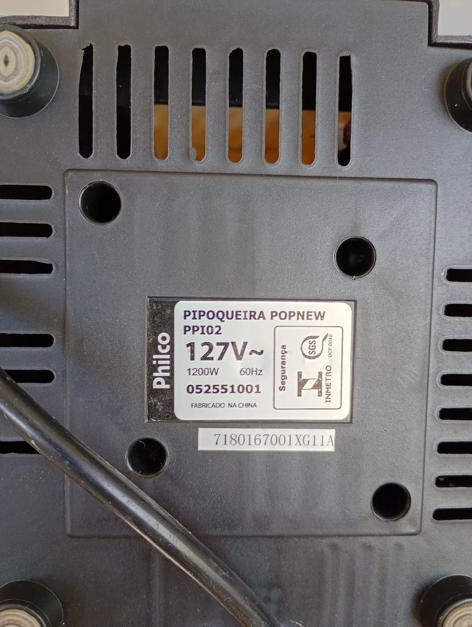 Pipoqueira elétrica Philco popnew pp102 127W - Foto 3