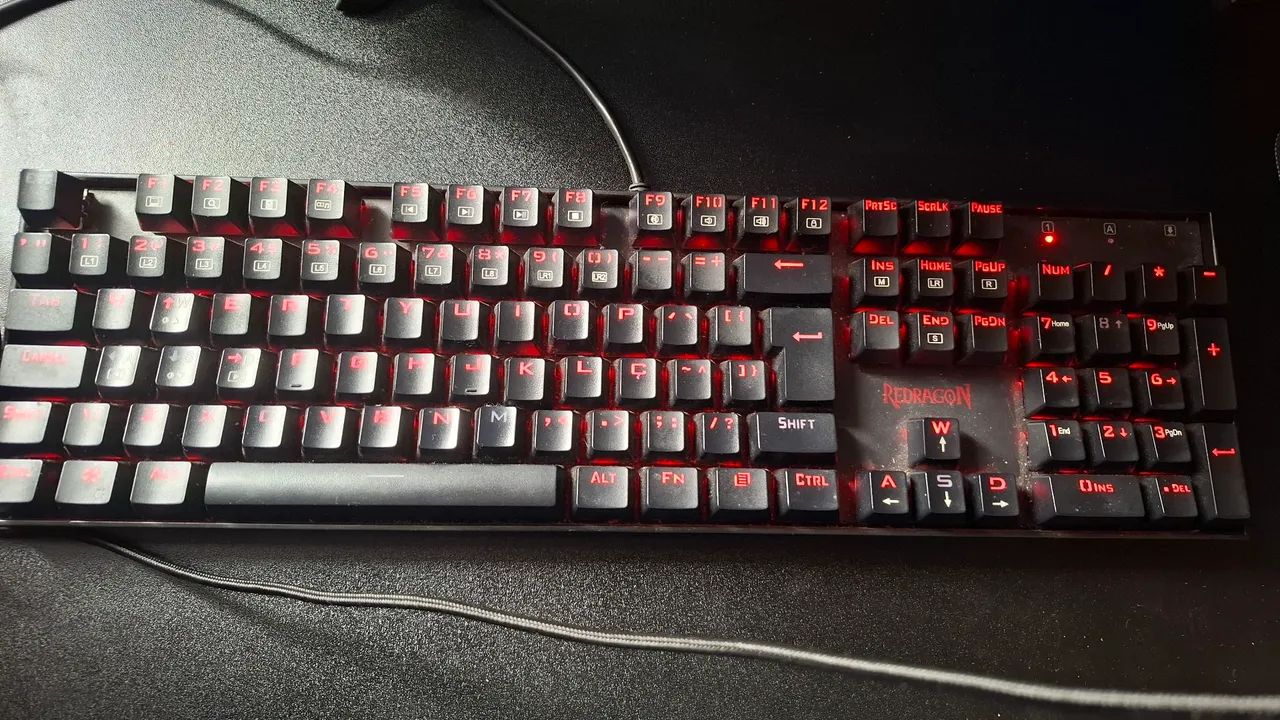 Teclado mecânico redragon mitra - Foto 3