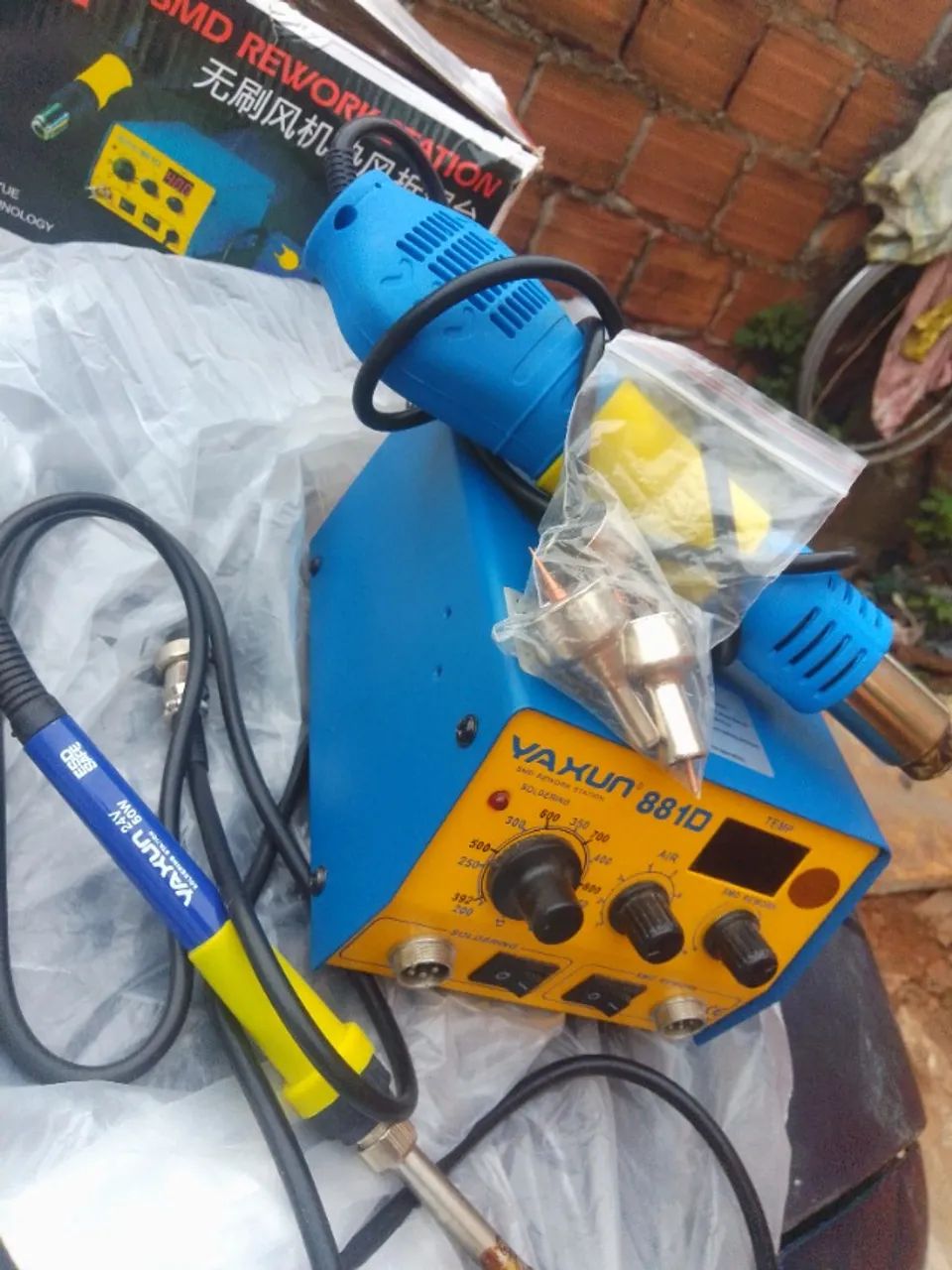 ESTAÇÃO DE SOLDA YAXIN - Foto 4