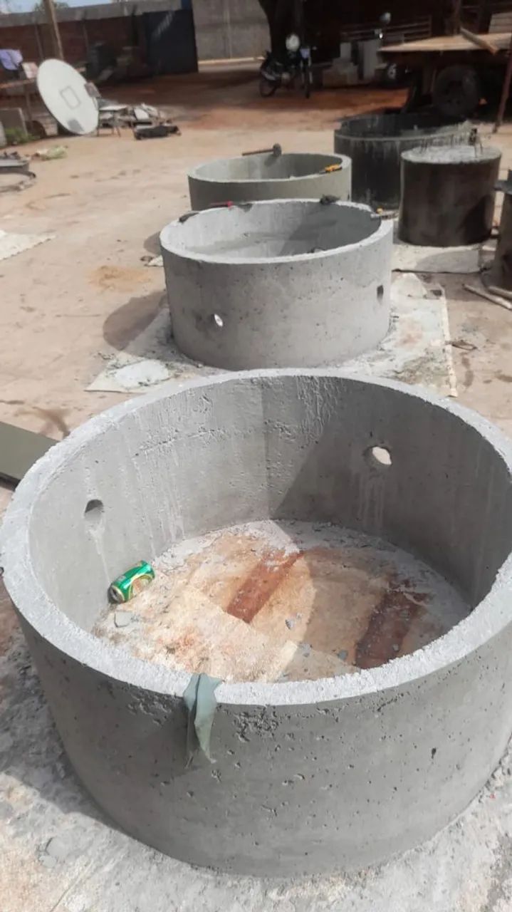 Manilhas de concreto 