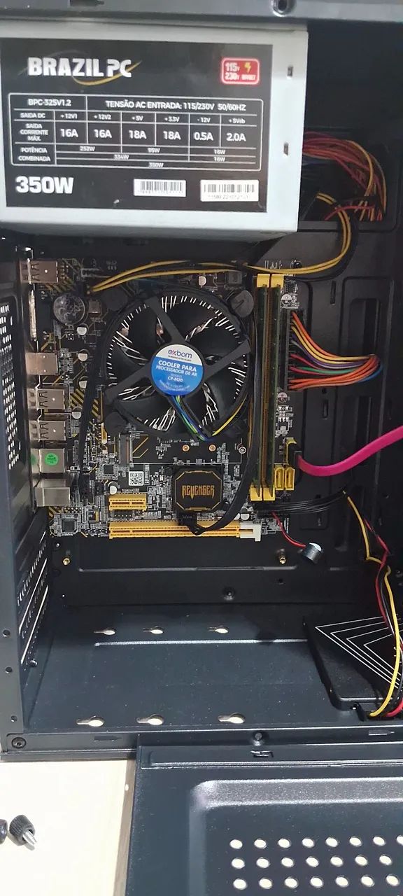 Pc e monitor para trabalho ou estudo - Foto 2