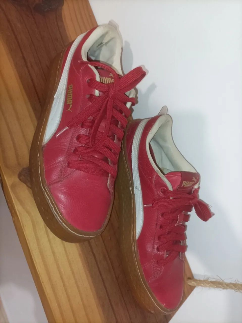 Tênis Puma Vermelho 36 - Foto 2