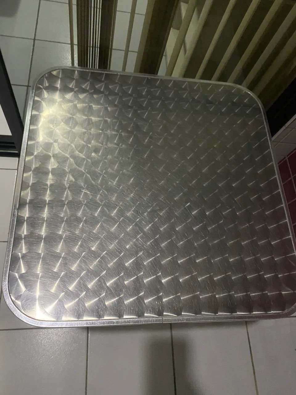 Mesinha de alumínio  - Foto 2