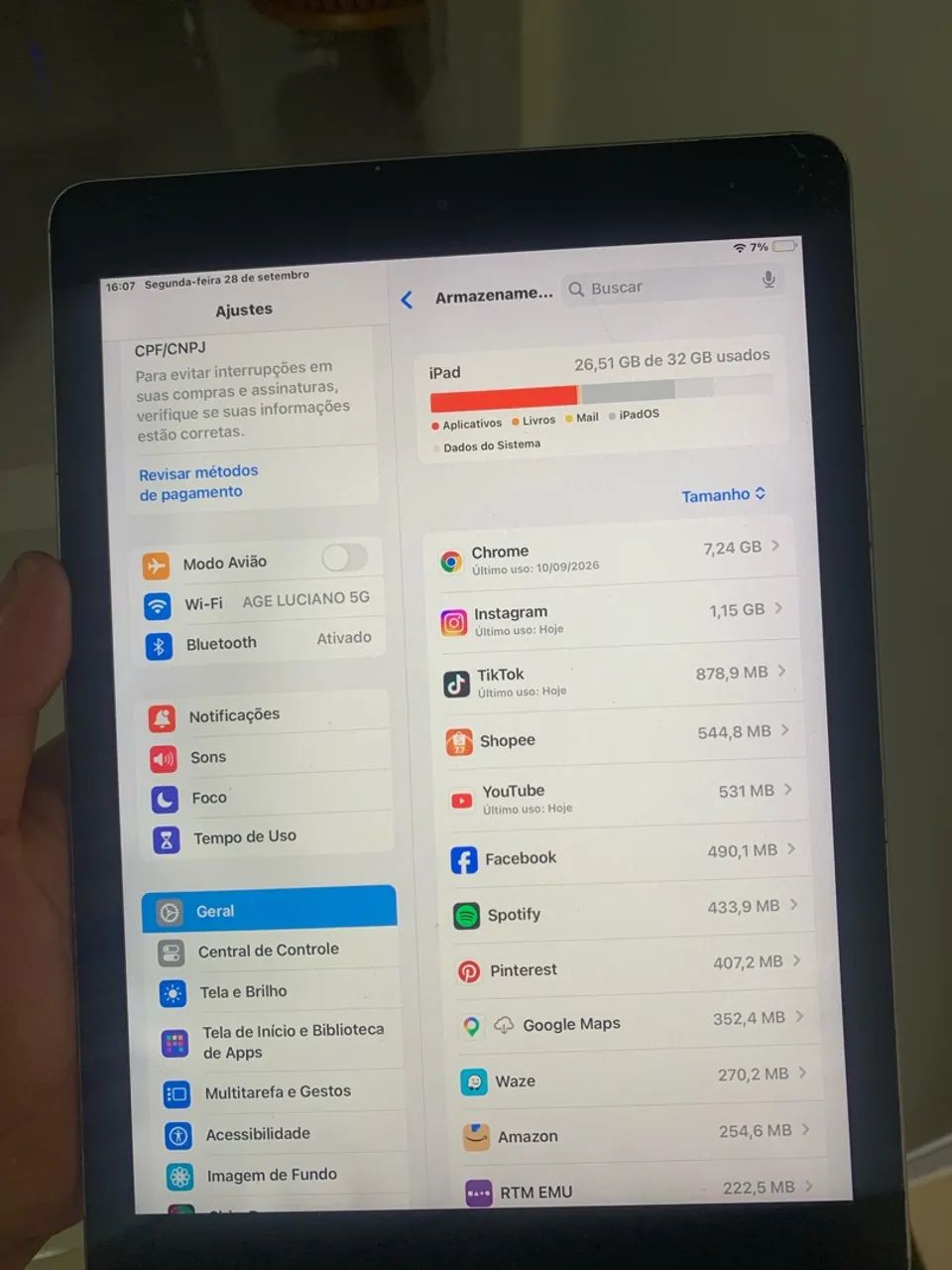 IPAD 6?Geração 32gb  - Foto 4