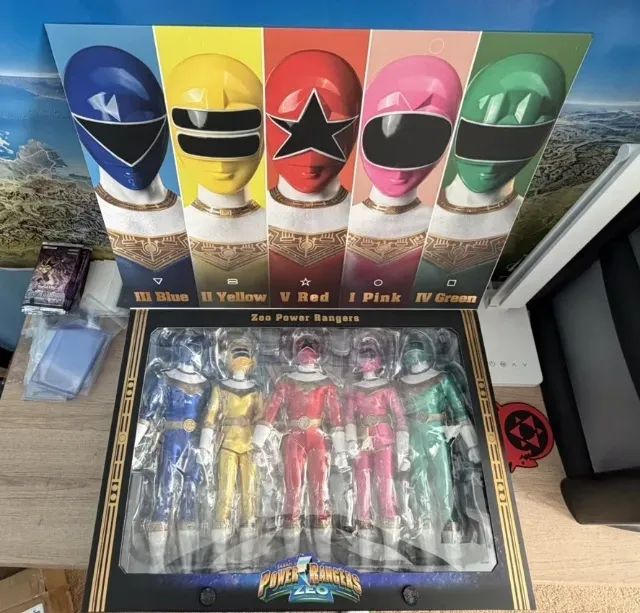 threezero FigZero 1/6 Zeo Power Rangers 5-Set collector box - Foto 3