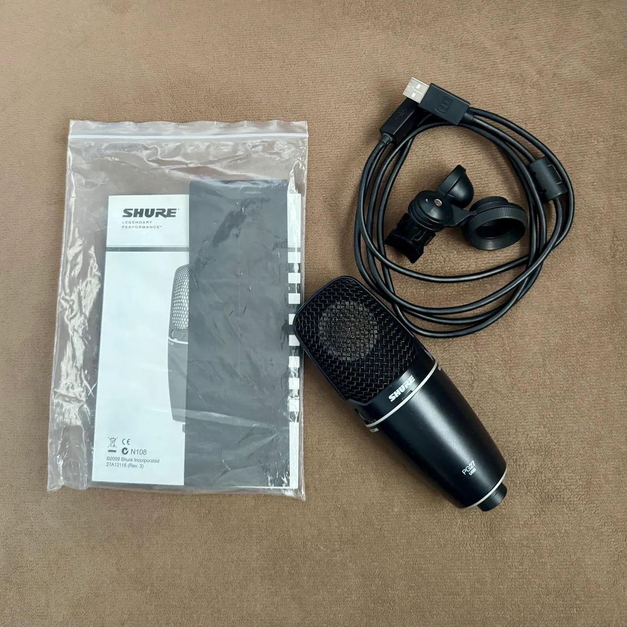 Microfone condensador Shure PG27 usb - Foto 2