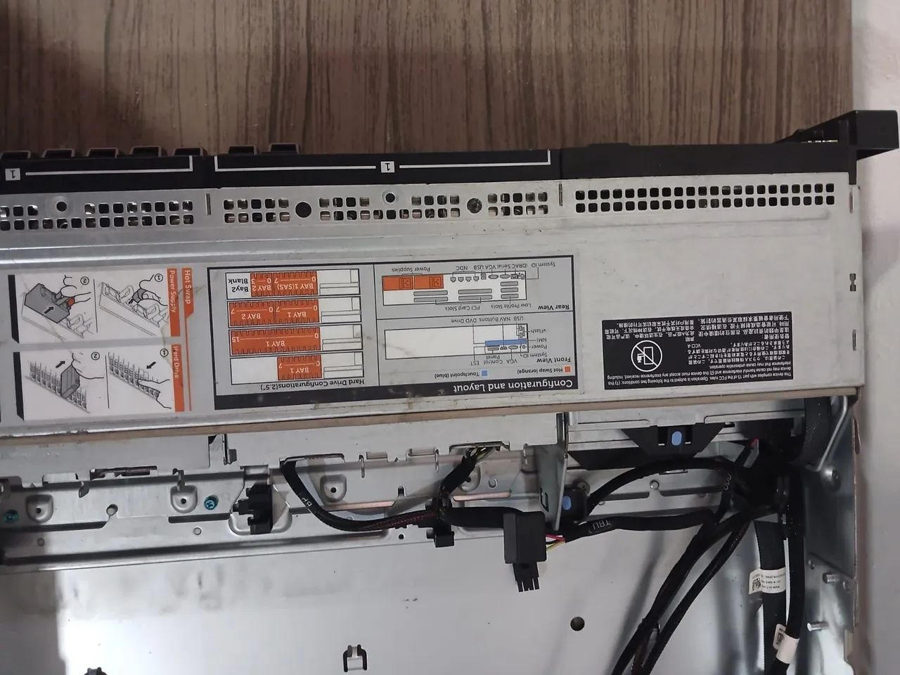 Gabinete Servidor Dell Poweredge R720<br>Usado. - Foto 3