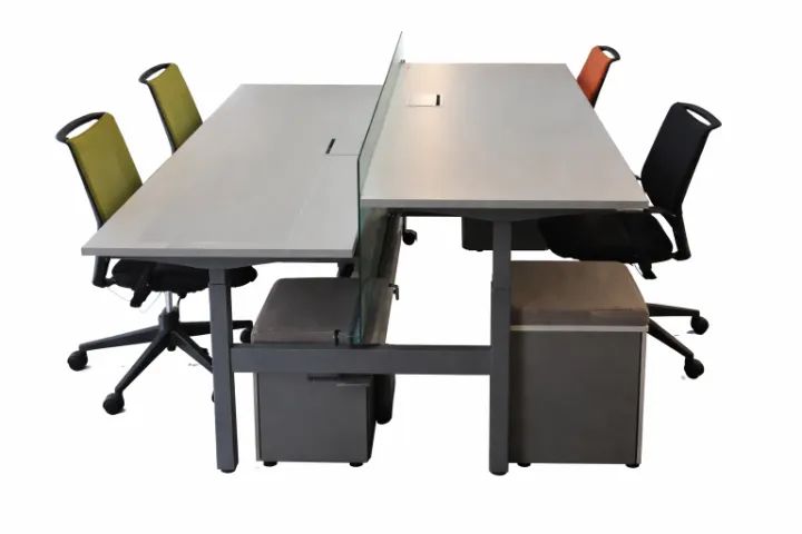 mesa de trabalho Knoll Herman Miller 2012 (mobiliário Linkedin SP) 