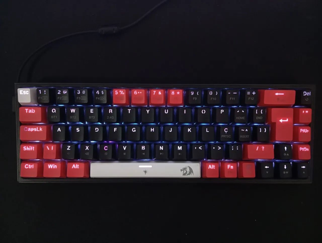 Teclado Mecânico Redragon CASTOR PRO - Foto 4