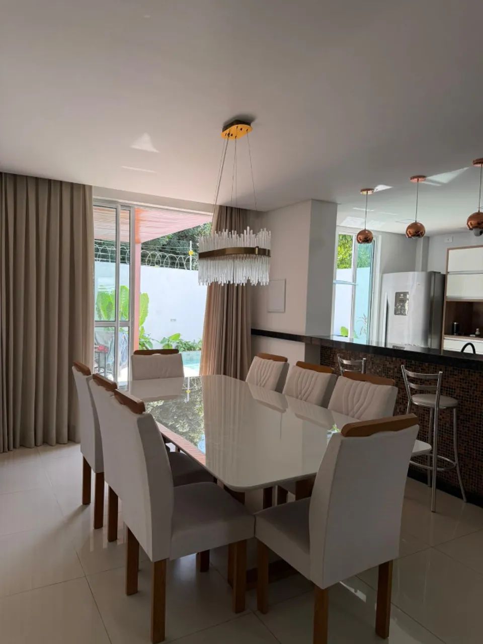 CASA AMPLA, MOBILIADA E A 50 METROS DA PRAIA - PONTA DO SEIXAS - Foto 5
