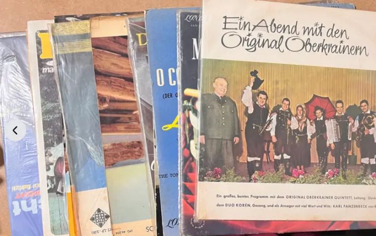 15 LP de 12 polegadas de música Alemã, obras variadas 