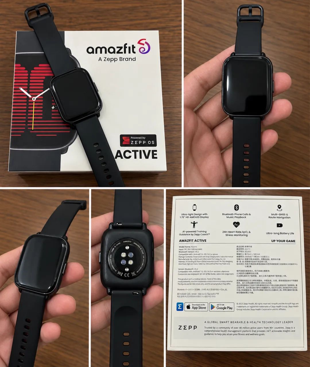 Amazfit Active - Smartwatch com GPS