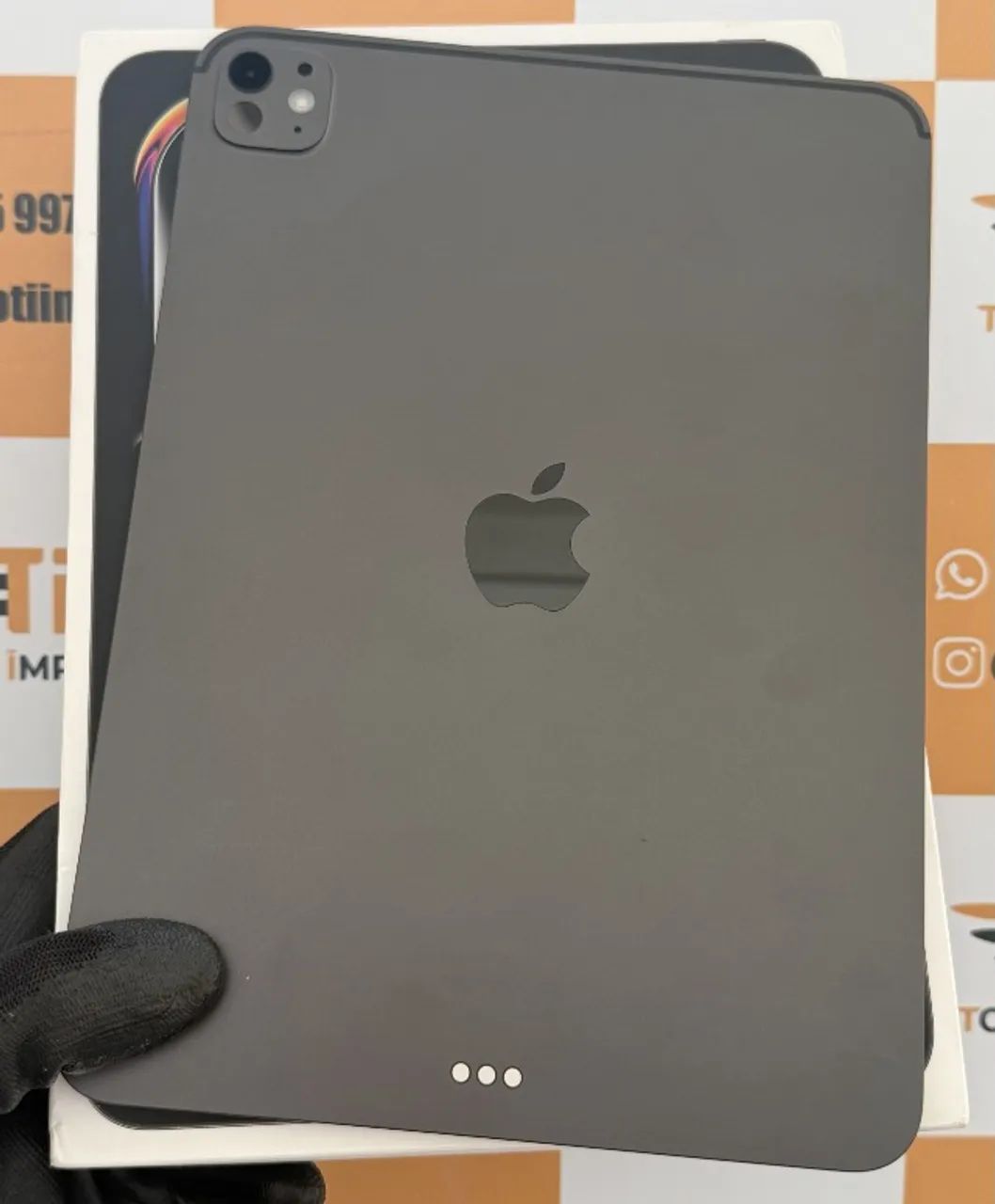 Apple iPad Pro 11pol M5 WiFi 256GB Preto Perfeito estado